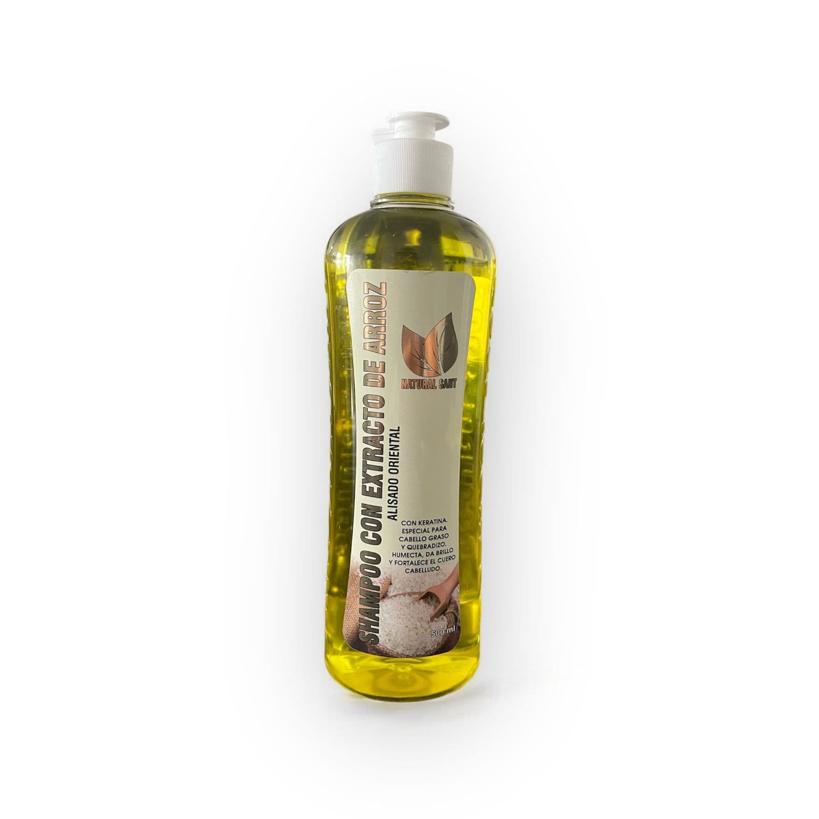 Shampoo Extracto de Arroz 500 ML — producto natural | Tienda Natu Colombia