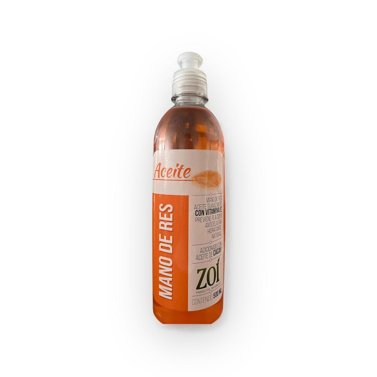 Aceite Mano de Res Zoi 500 ML — producto natural | Tienda Natu Colombia