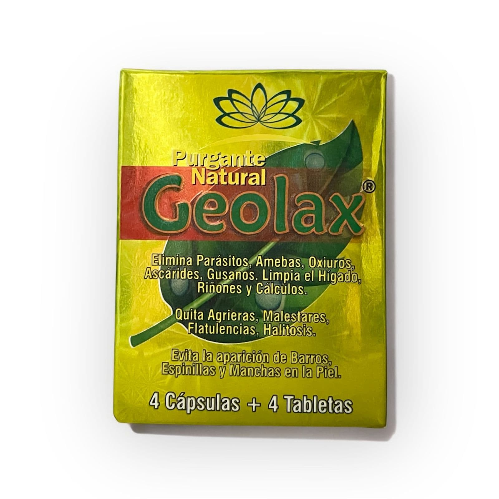 Purgante Natural Geolax 8 CAP — producto natural | Tienda Natu Colombia
