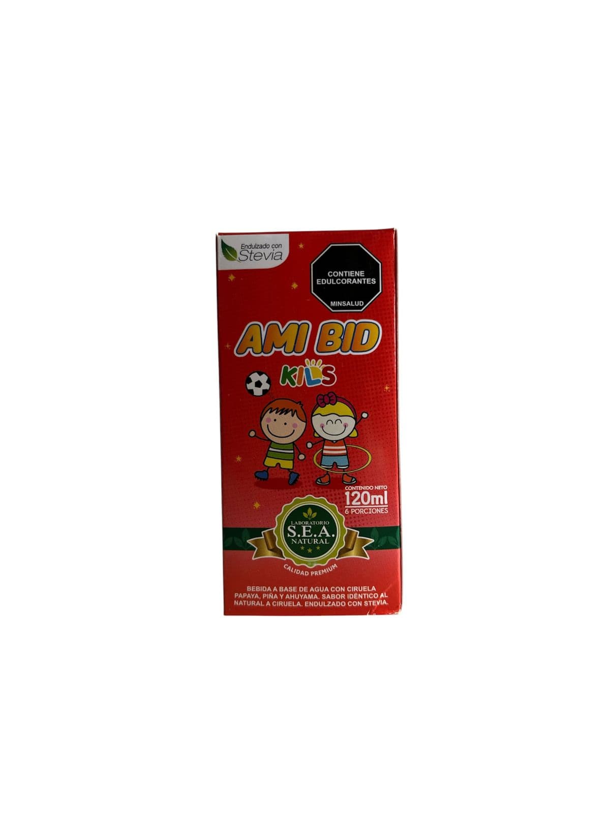 Ami Bid Kids – Bebida de ciruela, papaya, piña y ahuyama – 120 ml 120 ML — producto natural | Tienda Natu Colombia