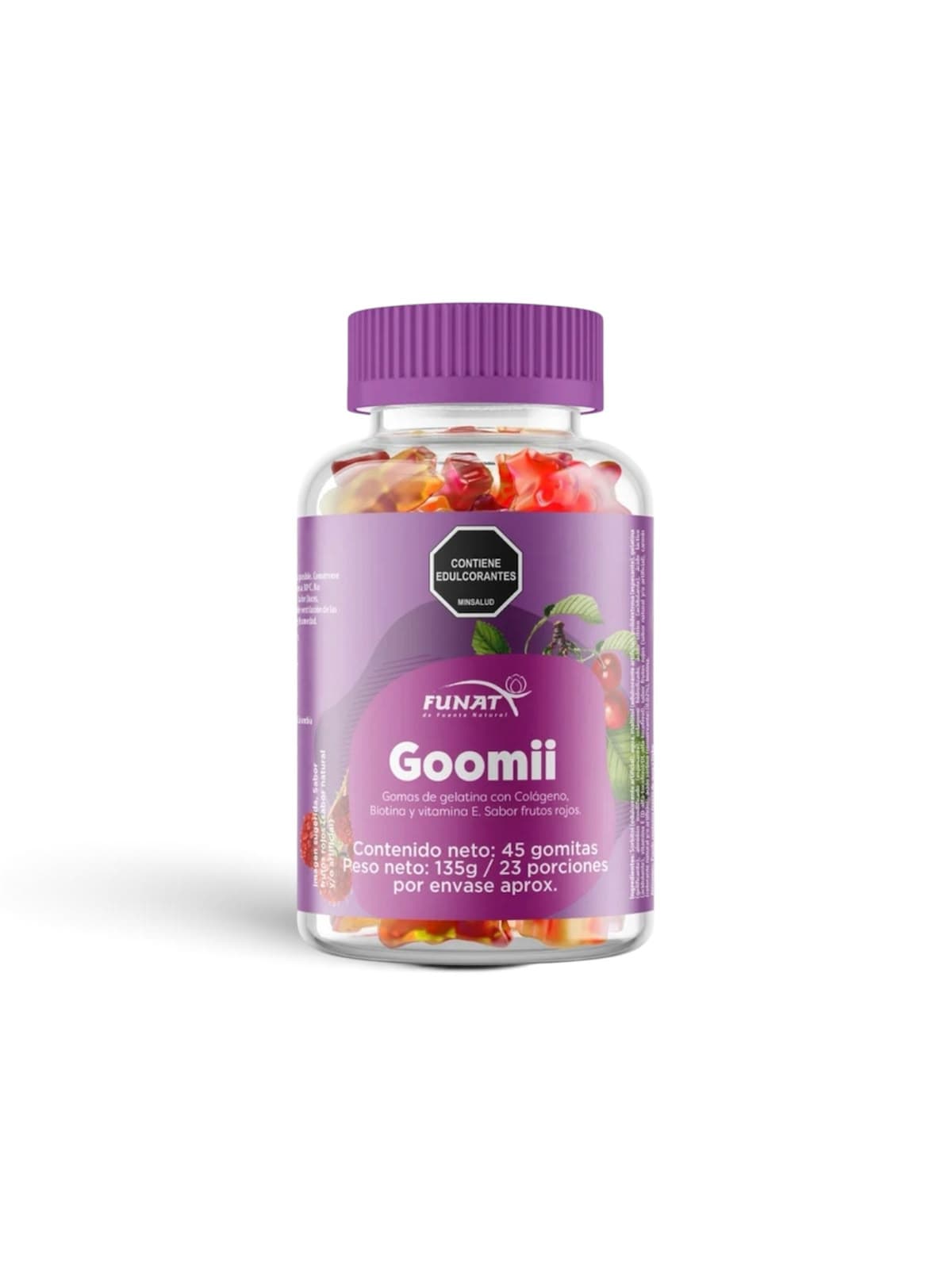 Goomii Funat – Gomitas de Colágeno con Biotina y Vitamina E, 45 Gomas 45 GOMAS — producto natural | Tienda Natu Colombia