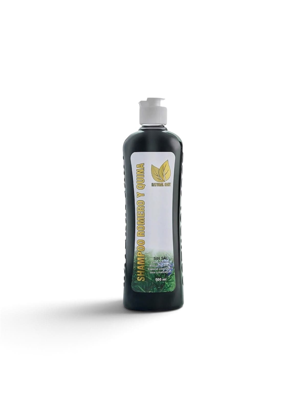 Shampoo de Romero y Quina de Natural Sant, frasco oscuro de 500 ml