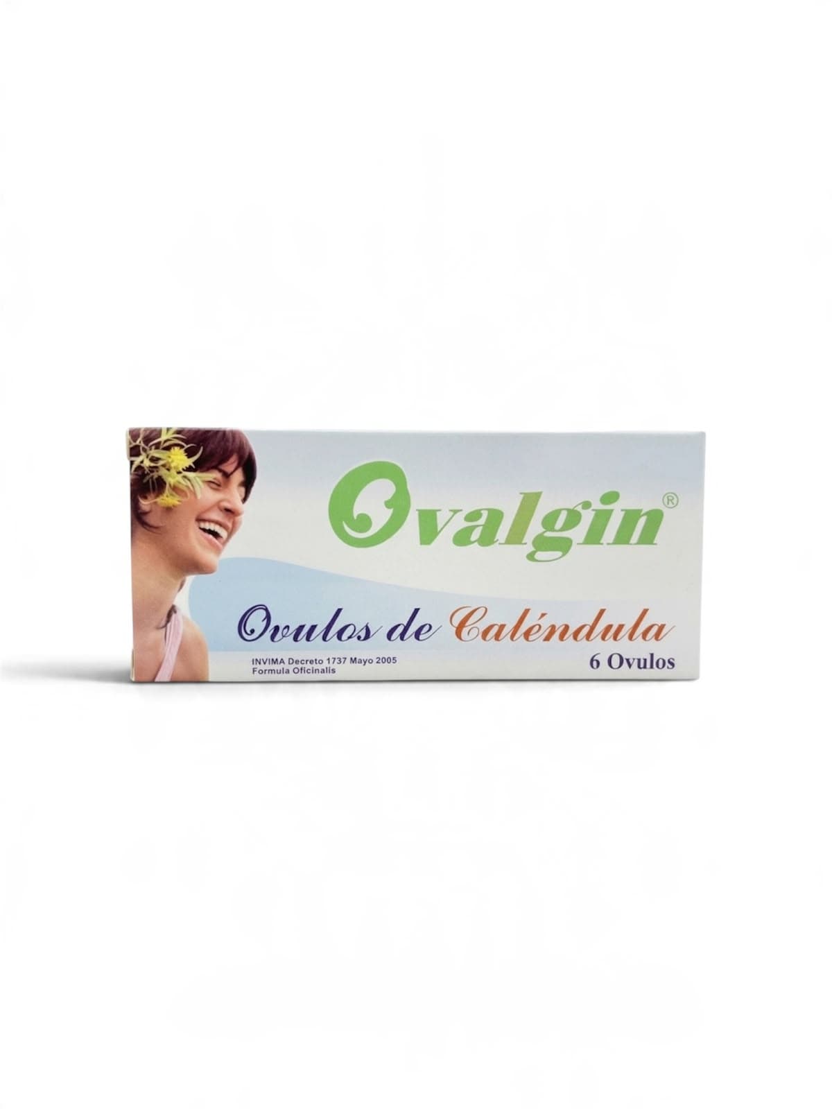 Caja de Ovalgin, óvulos de caléndula, 6 óvulos, de Tienda Natu Colombia
